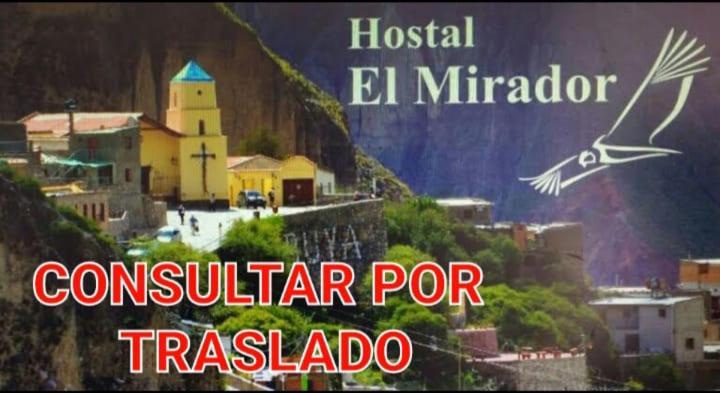 El Mirador Hotell Iruya Exteriör bild